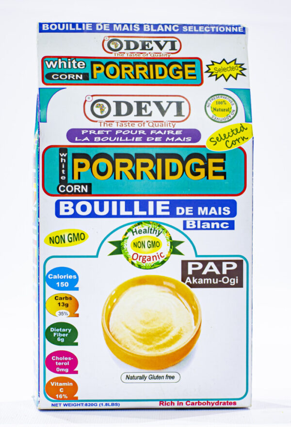 White porridge corn 820G